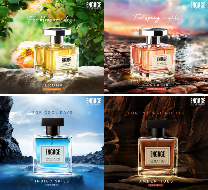 ITC Engage launches an exquisitely crafted new range of Eau De Parfums